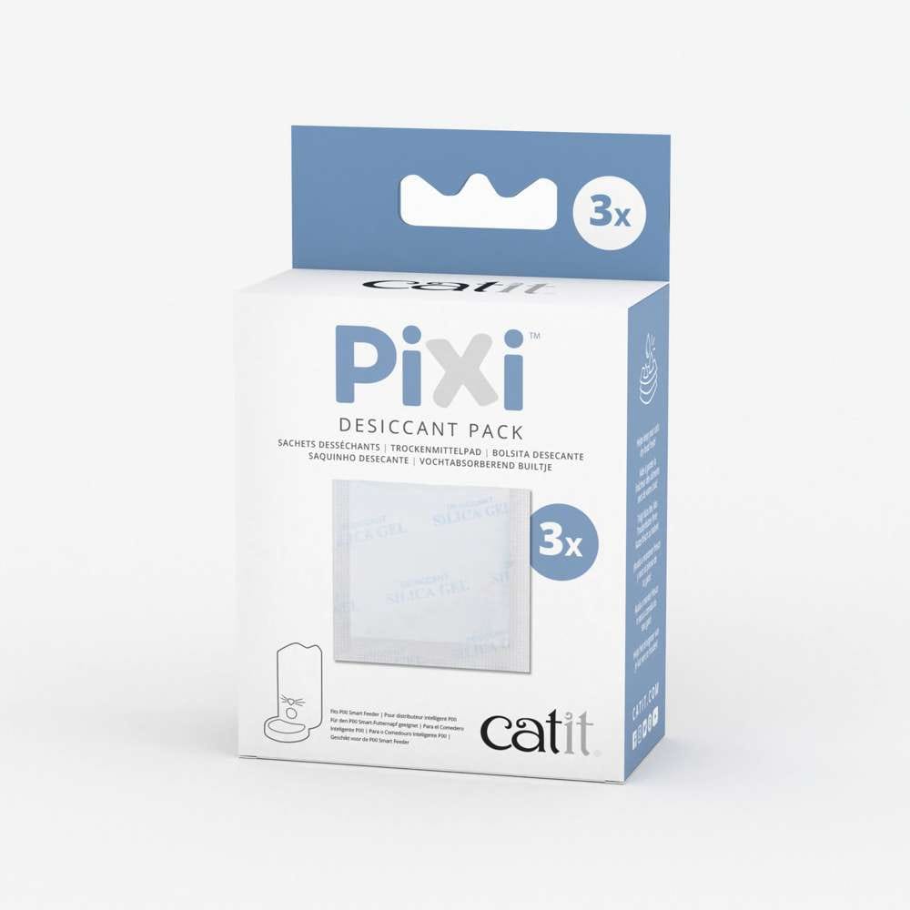 Sachets desséchants pour distributeur de croquettes - Paquet de 3 - Catit Pixi