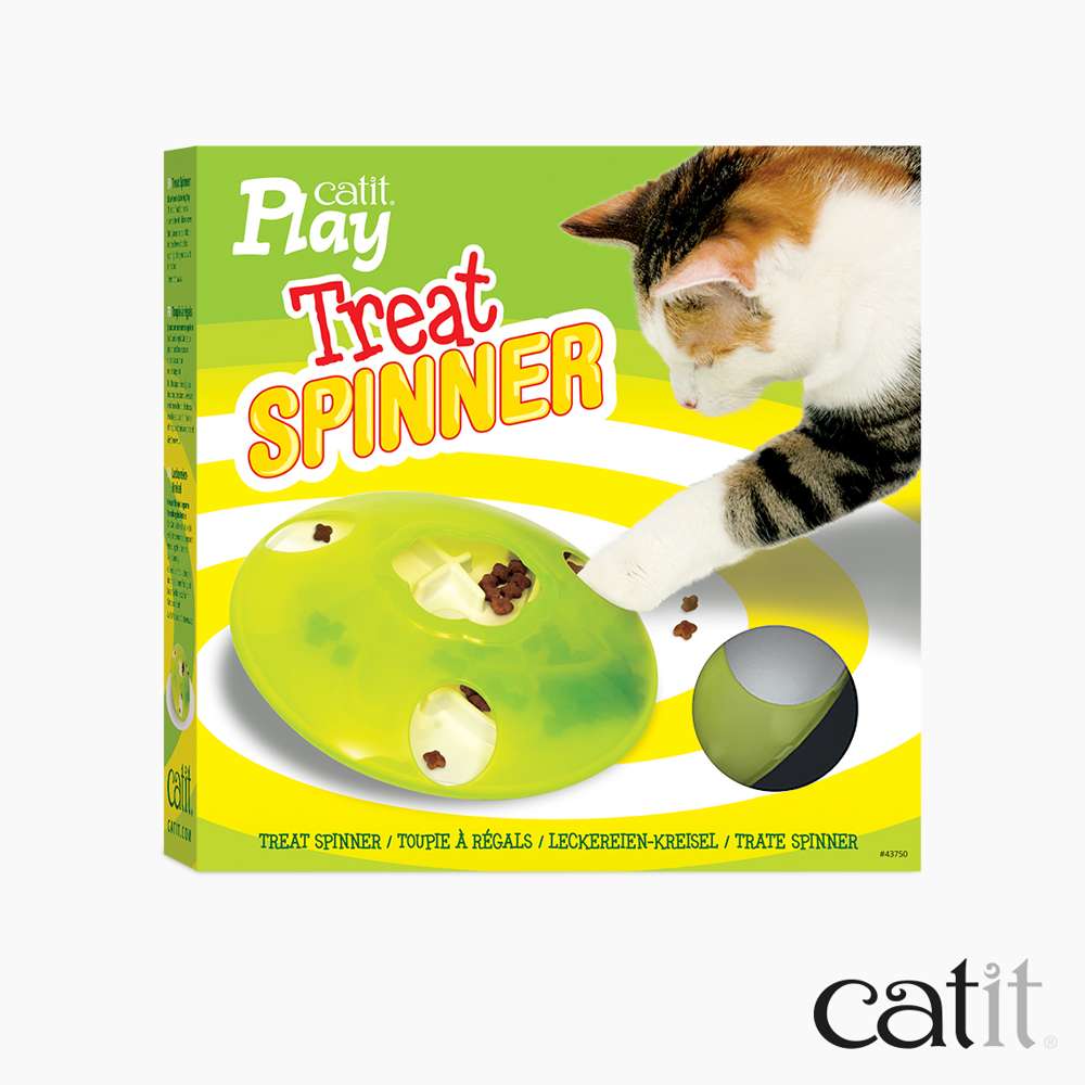 Jouet toupie - distributeur à friandises pour chat - Catit Play