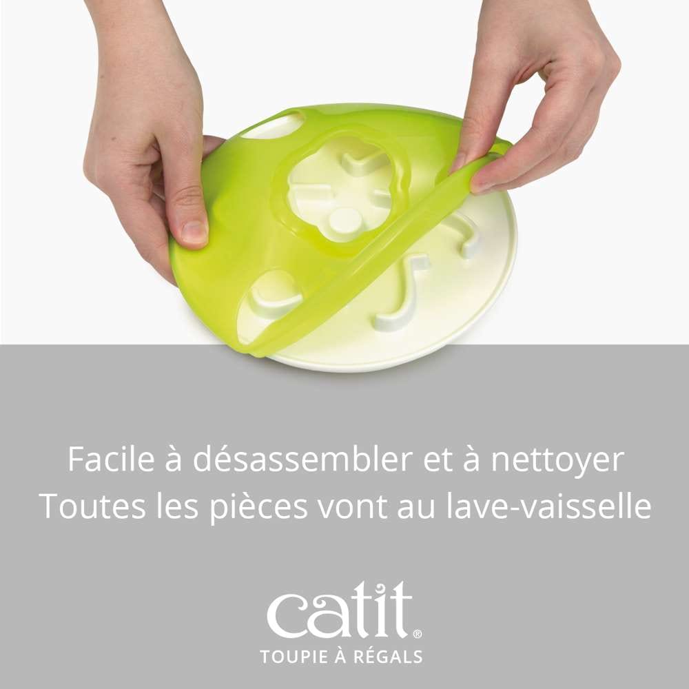 Jouet toupie - distributeur à friandises pour chat - Catit Play