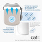 Bac à croquettes intelligent pour chat Vacuum - Catit PIXI Smart