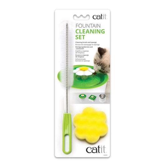 Kit de nettoyage pour fontaine à eau pour chat avec Fleur - Catit