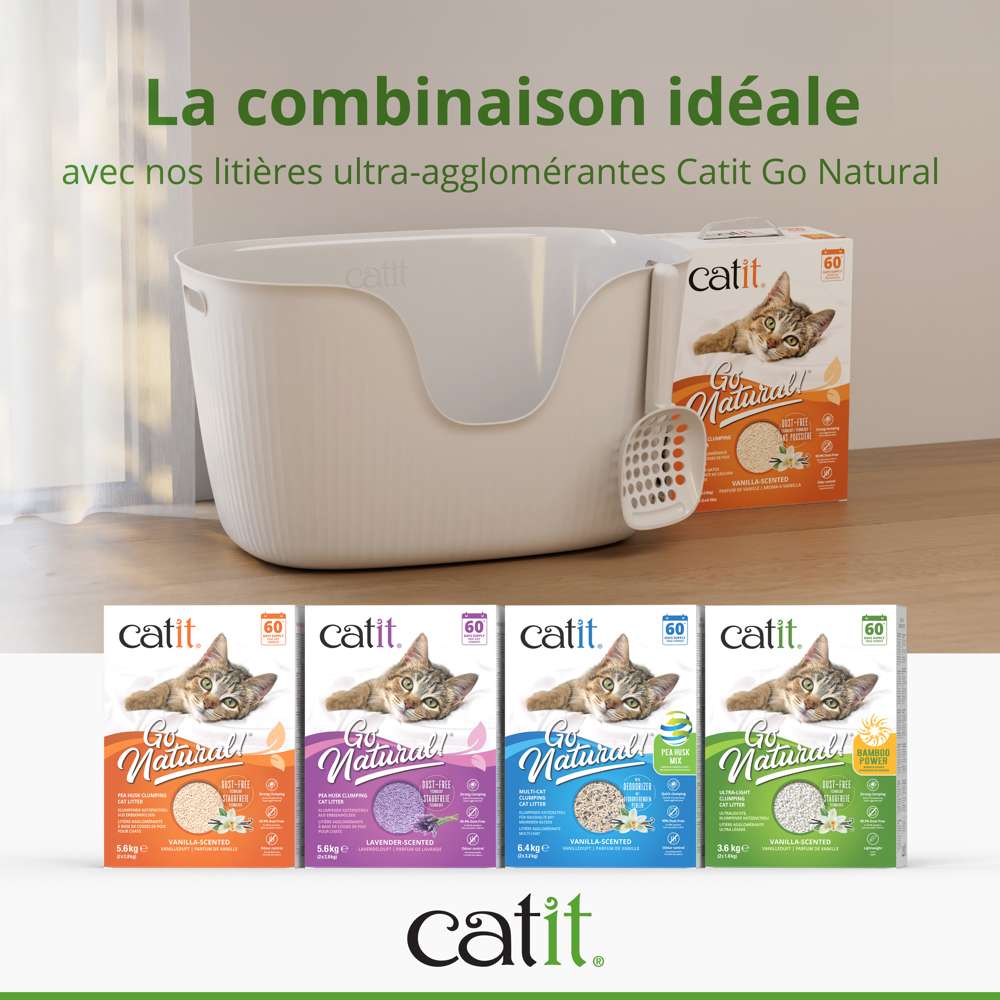 Bac à litière Catit Loo avec pelle