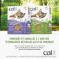 Litière agglomérante pour chats à base de bois - Parfum de lavande - Catit Go Natural