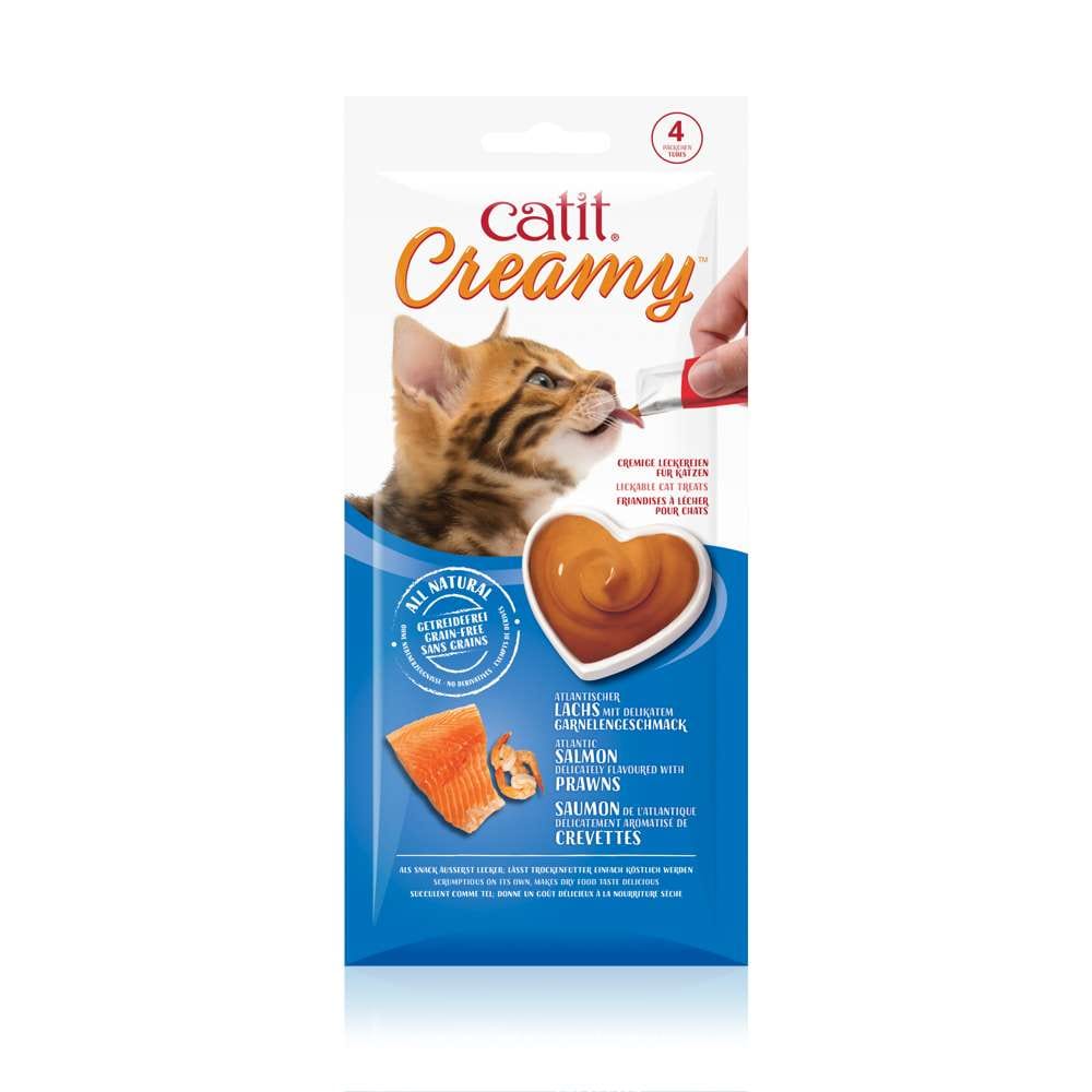 Friandises à lécher pour chat - Paquet de 4 - Catit Creamy