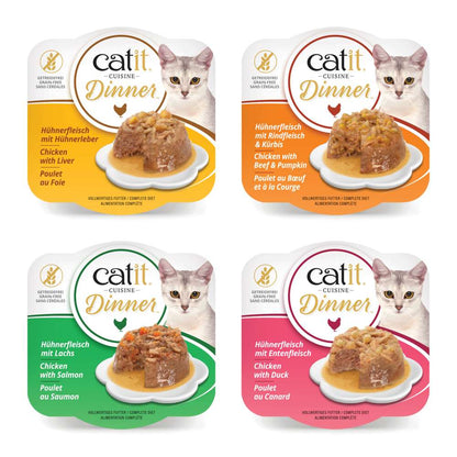 Terrine de poulet pour chat - 75g - Catit Cuisine Dinner