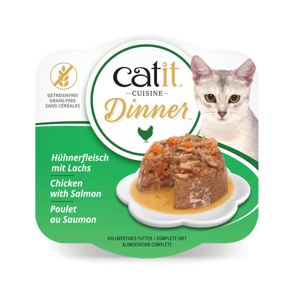 Terrine de poulet pour chat - 75g - Catit Cuisine Dinner