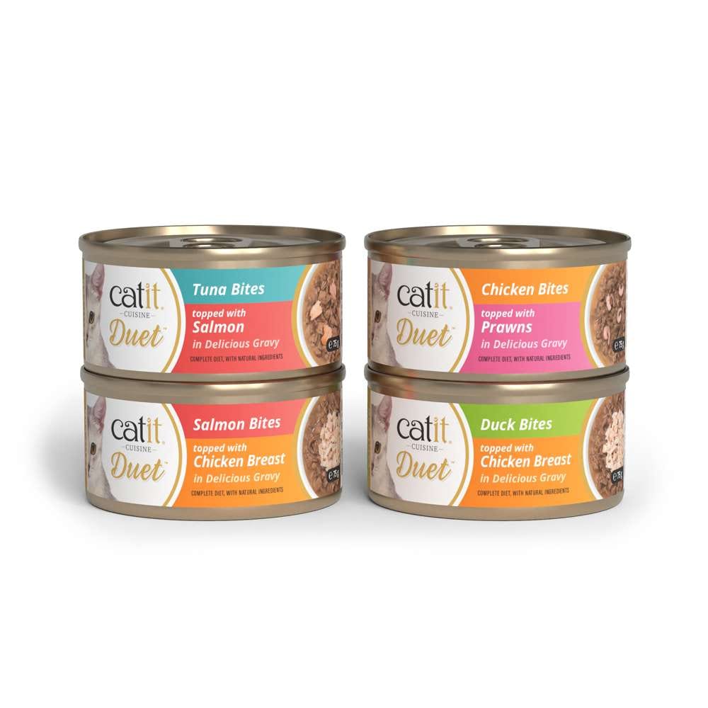 Bouchées avec garniture pour chat - 75g - Catit Cuisine