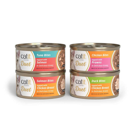 Bouchées avec garniture pour chat - 75g - Catit Cuisine