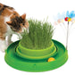 Circuit avec balle Catit, herbe pour chats