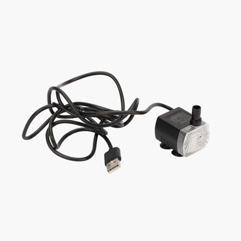 Pompe pour fontaine à eau avec Fleur et LED - Avec câble USB - Catit
