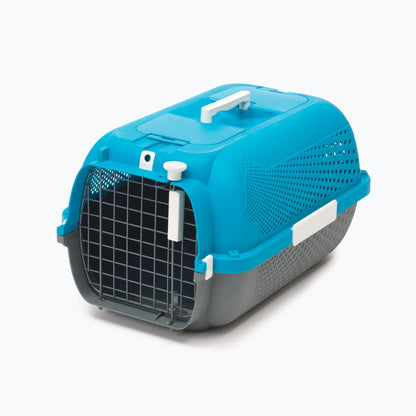 Caisse de transport pour chat - Catit - Moyen, Turquoise