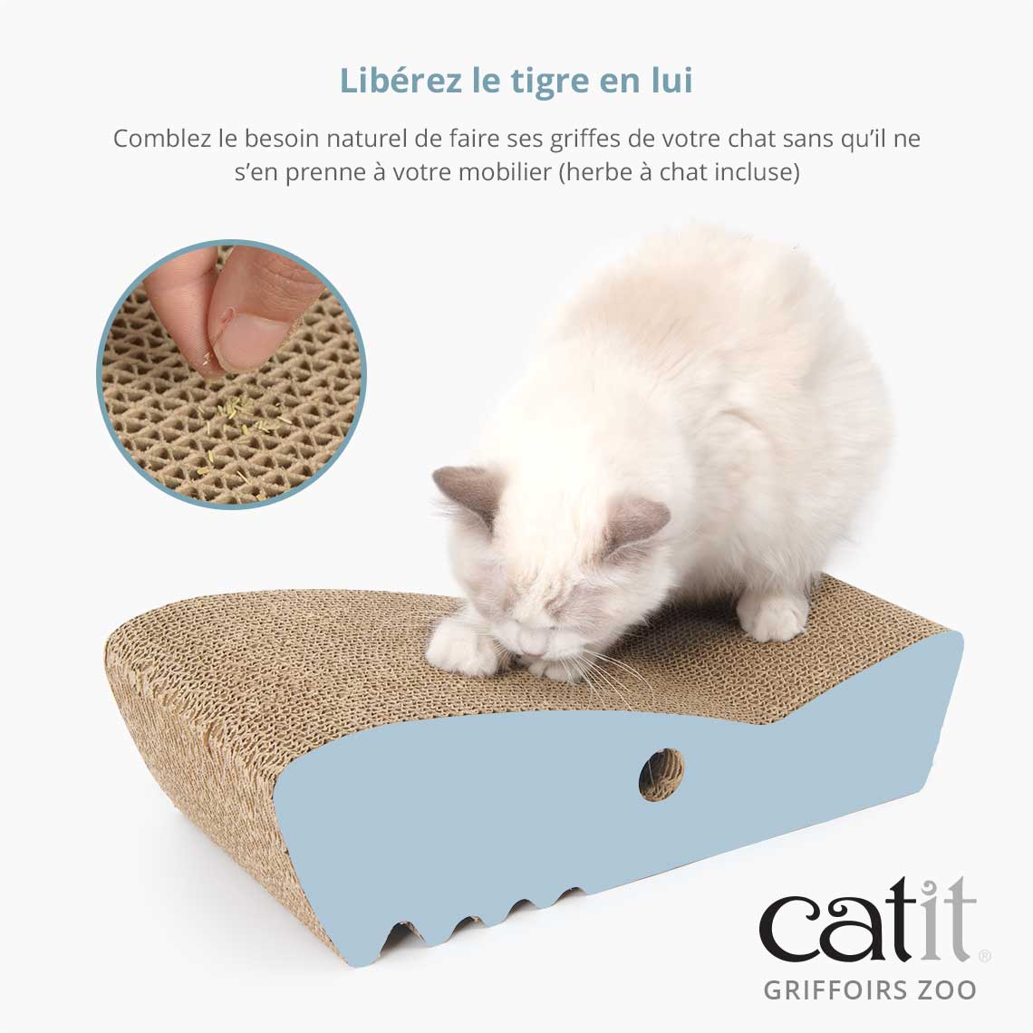 Griffoir pour chat Requin - Catit Zoo