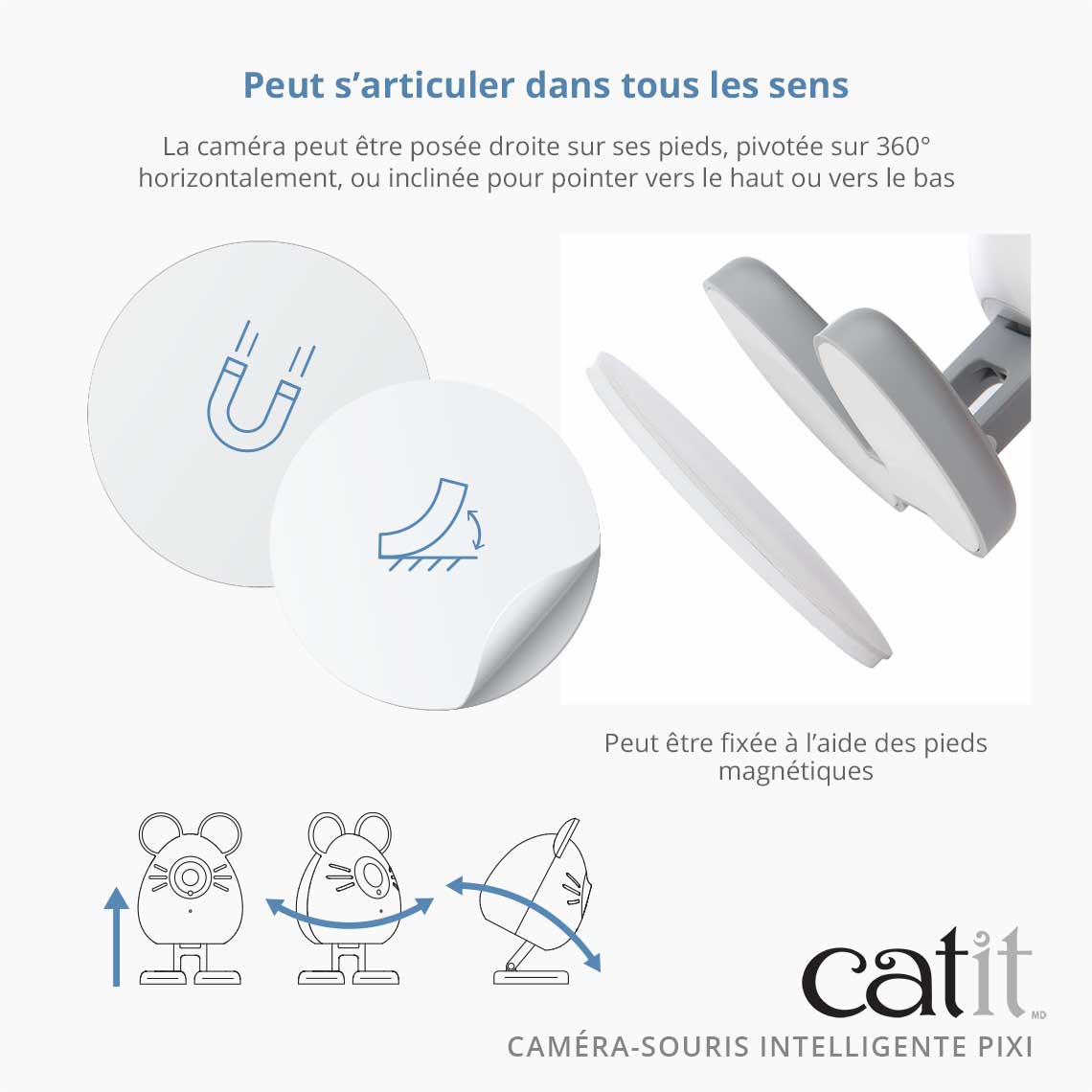 Caméra pour chat connectée - Catit Pixi Smart