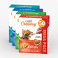 Friandises à lécher pour chat, paquet de 50 - Catit Creamy - Saumon et crevettes