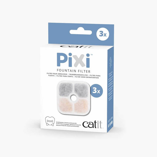 Filtre pour fontaine à eau pour chat - Catit Pixi - Paquet de 3