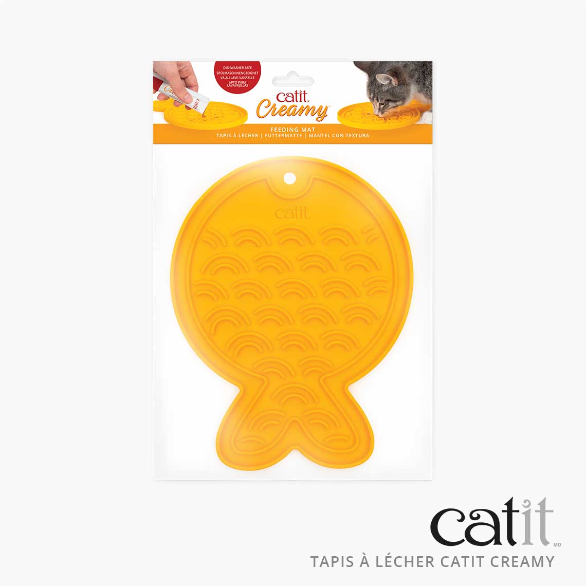 Tapis à lécher pour chat - Catit Creamy