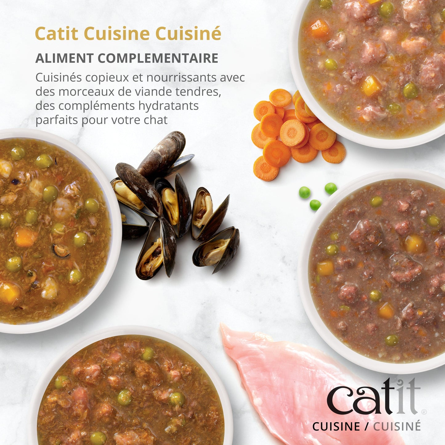 Cuisiné pour chat Fruits de Mer - Catit Cuisine