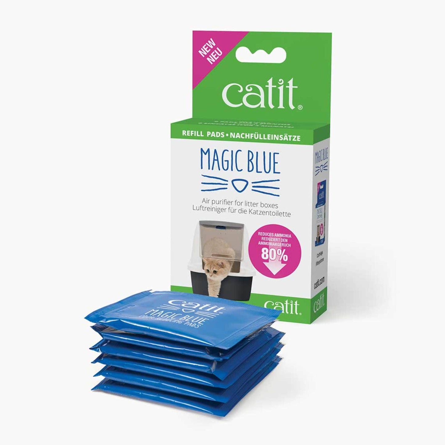 Filtres de rechange pour bac à litière - Catit Magic Blue