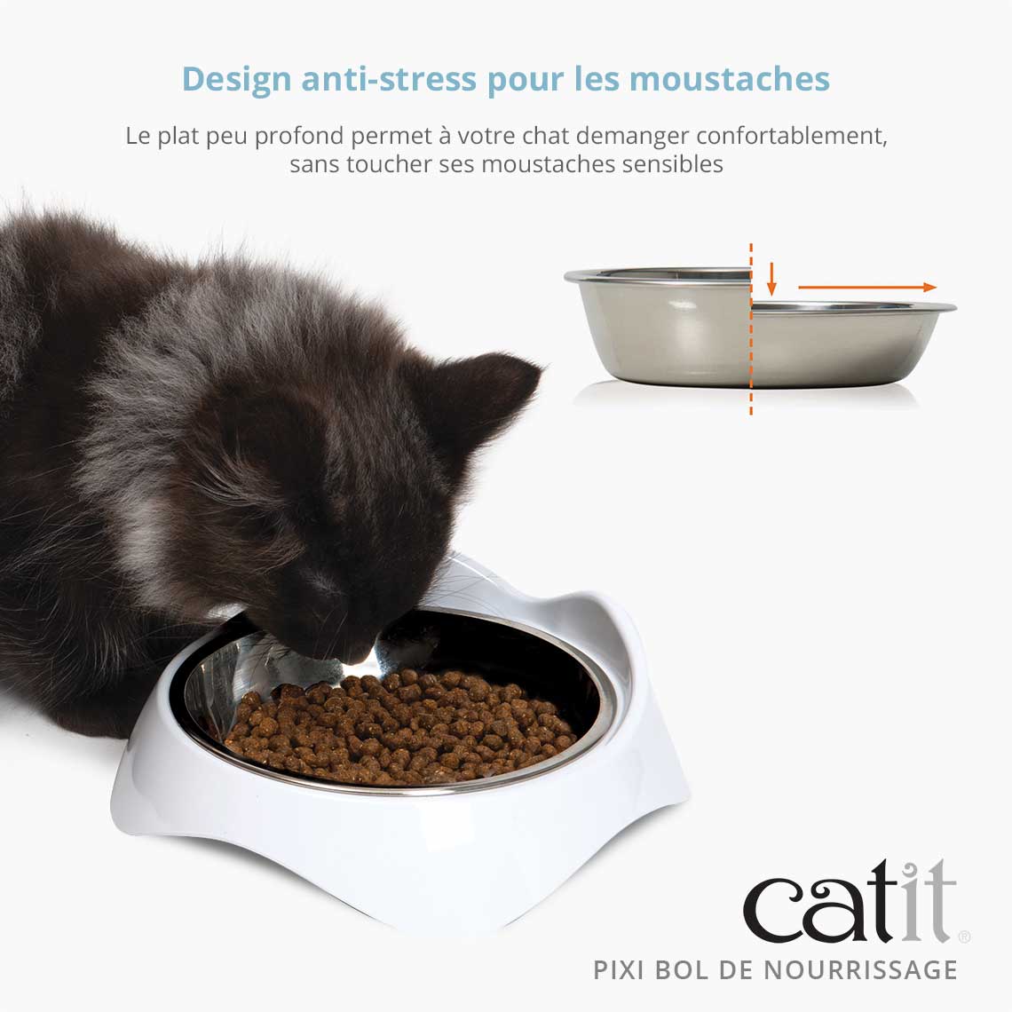 Gamelle pour chat - Catit Pixi - Simple