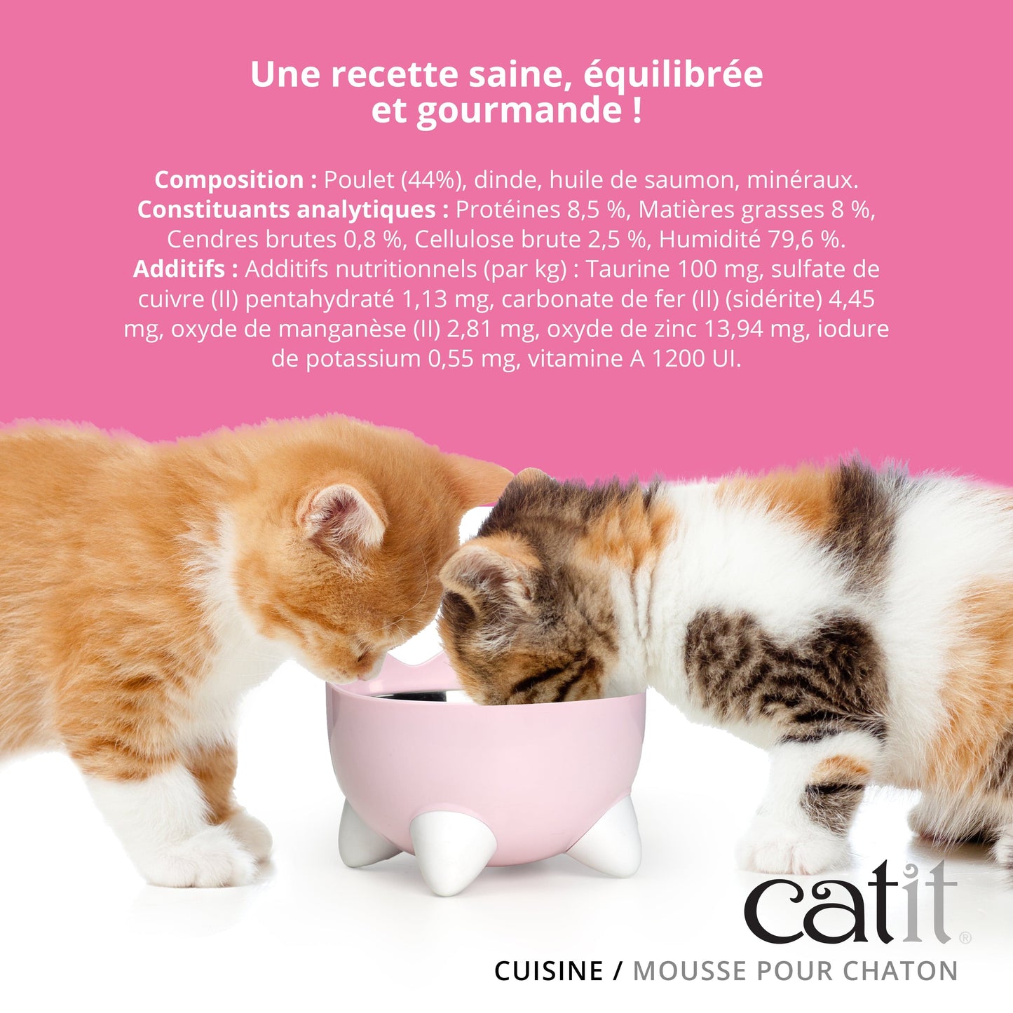 Mousse pour chaton au poulet - Catit Cuisine