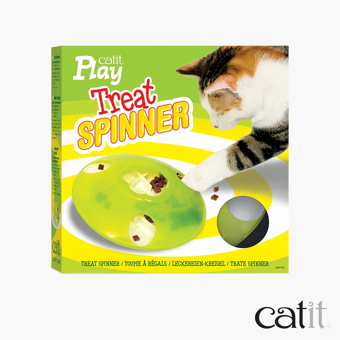 Toupie, jouet distributeur à friandises pour chat - Catit Play