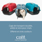 Caisse de transport pour chat - Catit - Petit, Rouge Cerise