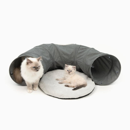 Tunnel en tissu pour chat - Catit Vesper - Gris
