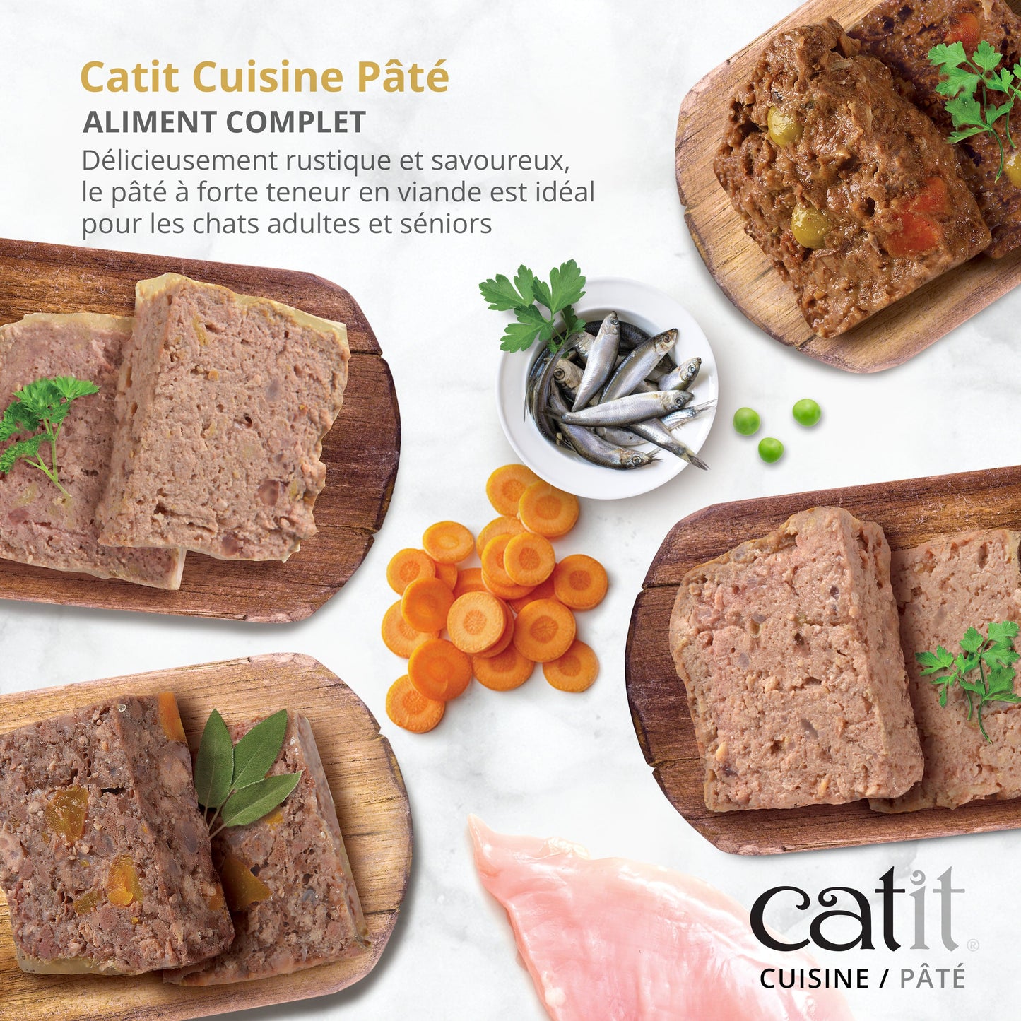 Pâtée pour chat Dinde - Catit Cuisine