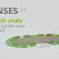 Griffoir ovale pour chat - Catit Senses