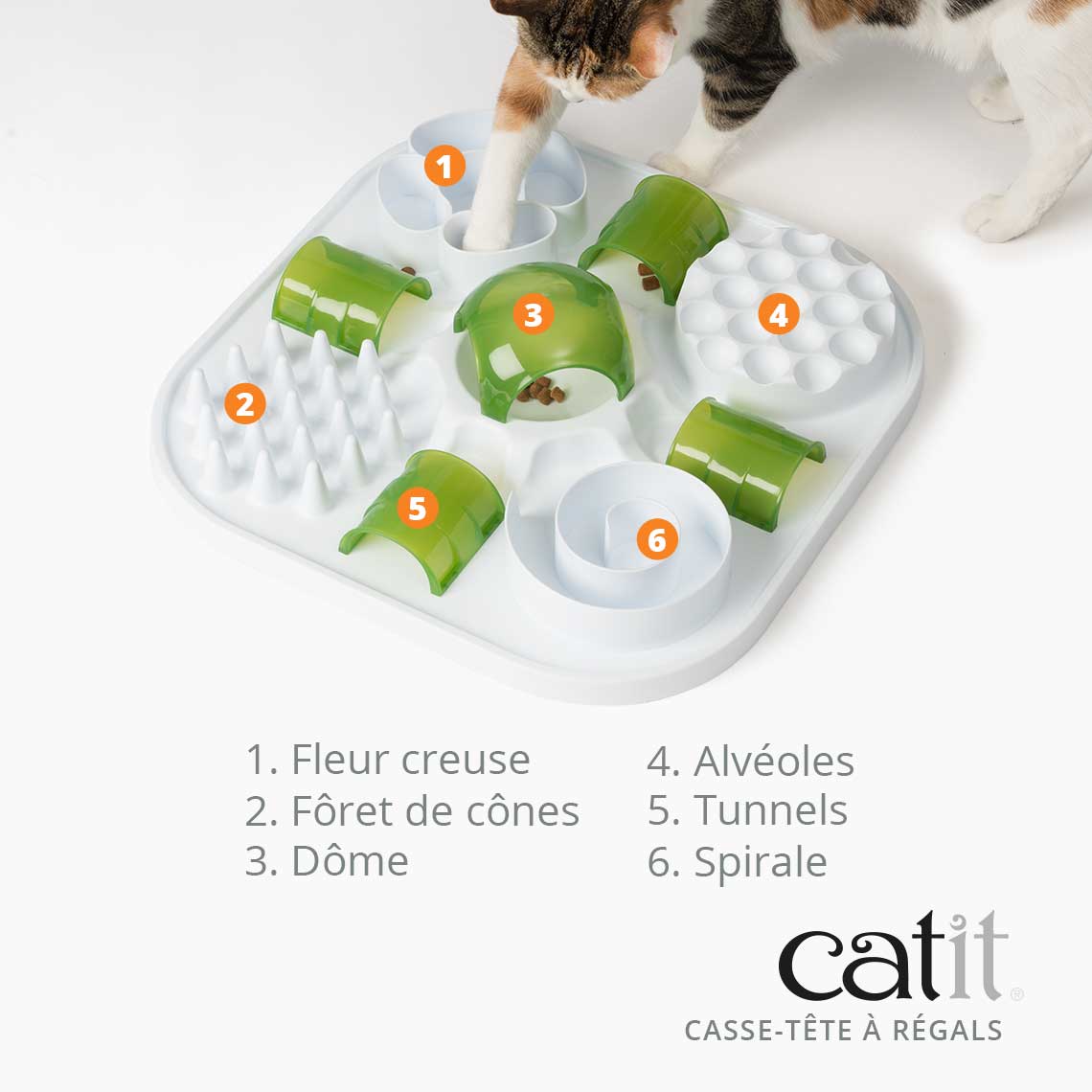 Casse-tête à friandises pour chat - Catit Play