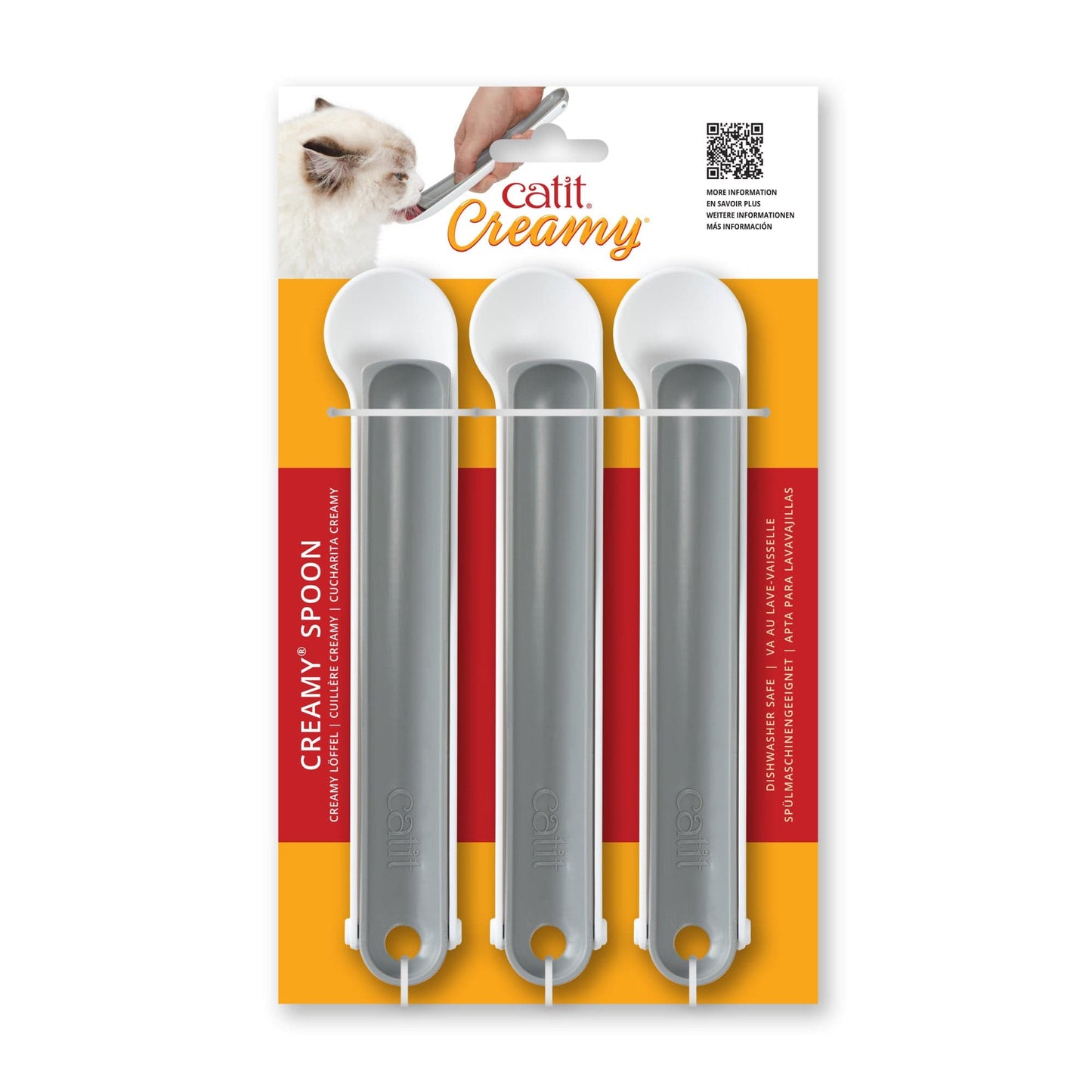 Cuillière Catit Creamy, paquet de 3